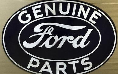 Original Ford Genuine parts double sided sign, 24
