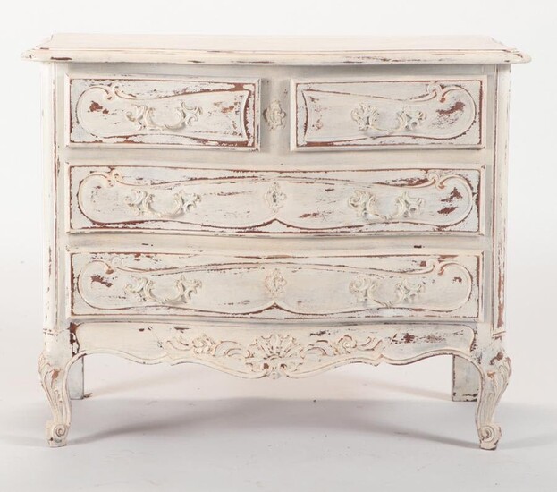 PAINTED FRENCH PROVINCIAL DRESSER CIRCA 1950