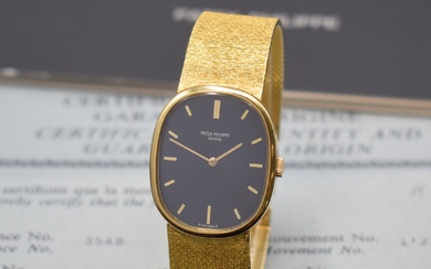 PATEK PHILIPPE 18k yellow gold Ellipse d´Or wristwatch...