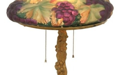Pairpoint Puffy Grape Table Lamp
