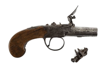Pistol. An early 19th century flintlock pistol by Blanch, London