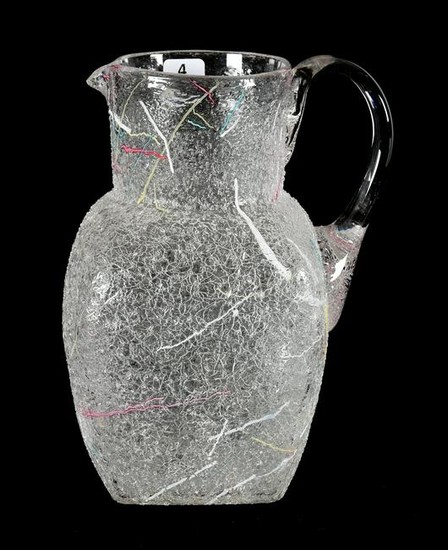 Pitcher, Peloton Art Glass