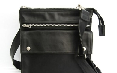 Porter Unisex PVC Shoulder Bag Black