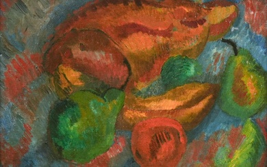 Raoul DUFY (1877-1953) Nature morte aux fruits. 1909 Huile sur toile Signée et datée en...