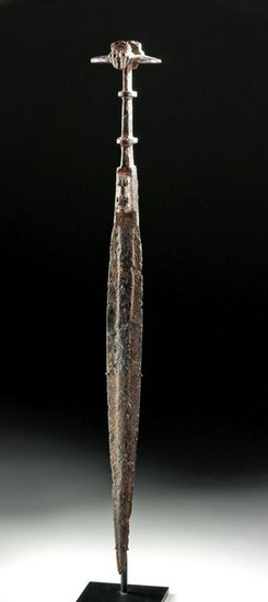 Rare / Long Luristan Iron Short Sword