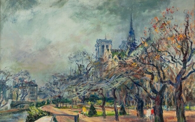 René ZIMMERMANN (1904-1991) Notre-Dame de... - Lot 104 - Euvrard & Fabre