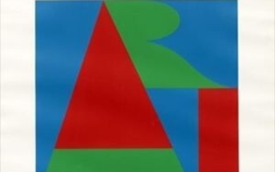 Robert Indiana_The Bowery Art, from 'On The Bowery'