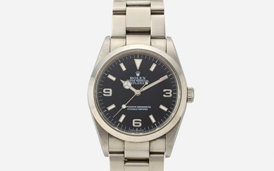 Rolex, 'Explorer' stainless steel wristwatch, Ref. 114270