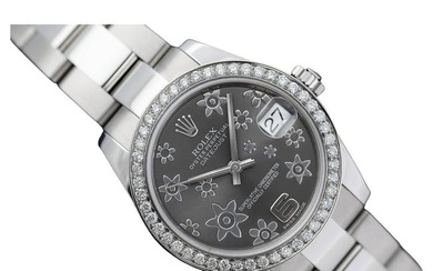 Rolex Lady-Datejust Stainless Steel Grey