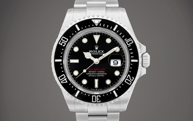 Rolex Sea-Dweller, Reference 126600 | A stainless steel wristwatch with date and bracelet, Circa 2019 | 勞力士 | Sea-Dweller 型號126600 | 精鋼鏈帶腕錶，備日期顯示，約2019年製