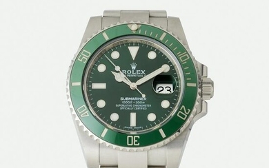 Rolex, 'Submariner Hulk' steel watch