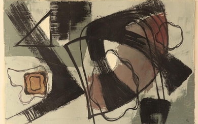 Rolf Cavael* (1898-1979), Oil on cardboard