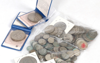 SILVER COINS, mostly Sweden. 18th/20th century.