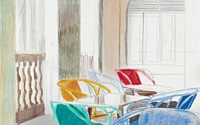 STRAND HOTEL RANGOON, David Hockney