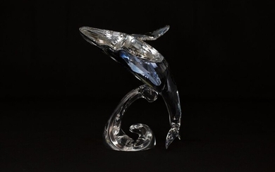 Swarovski crystal figurine, limited edition Paikea Whale, members edition...