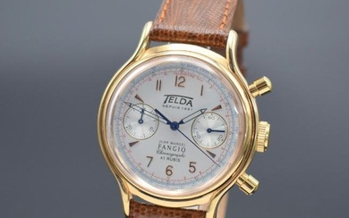 TELDA Juan Manuel Fangio gents wristwatch with chronograph