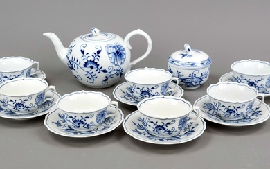Tea service, 16-piece, Meissen, a