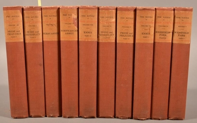 Ten Volumes Novels of Jane Austen 1906