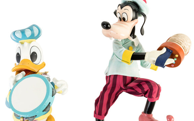 The Disney Store - Pair of Goofy and Donald...