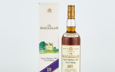 The Macallan 18 Year Old 43.0 abv 1977 (1 BT70)