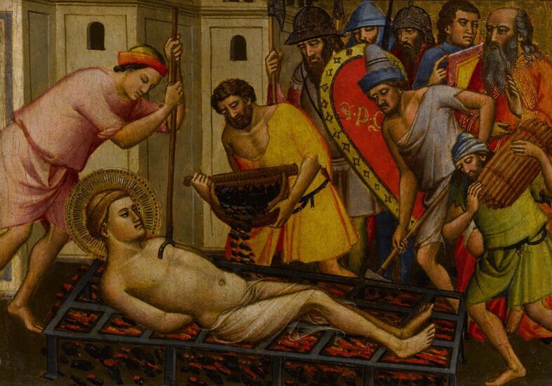 The Martyrdom of Saint Lawrence, Niccolò di Pietro Gerini