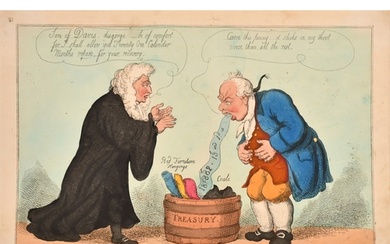 Thomas Rowlandson (1756-1827), 'A Grose Way of Discharging t...