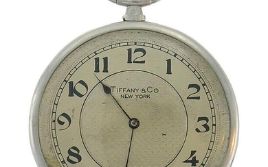 Tiffany & Co. Platinum Pocket Watch Pendant