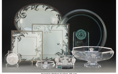 Twenty-Four Versace for Rosenthal Crystal Table