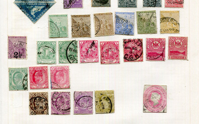 Two albums of world stamps, including Seahorses, Cape of Good Hope, China and Japan.