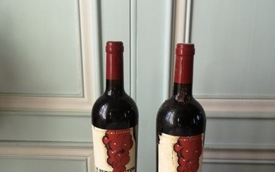 Two bottles PETIT MOUTON - 2nd wine CHÂTEAU...