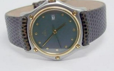 Unisex S/Steel & 18k EBEL Quartz Watch Ref. 183909*