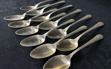 Vintage Sterling Silver 1928 Towle " Lady Diana " Tea Spoons