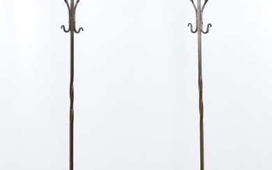 Wrought Iron Torchieres