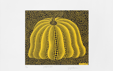 Yayoi Kusama (Japanese, born 1929) Pumpkin 2000 (Yellow)