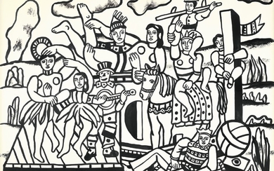 Fernand Léger (1881-1955), Etude pour La Grande Parade