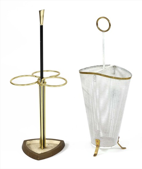 Two French umbrella stands
