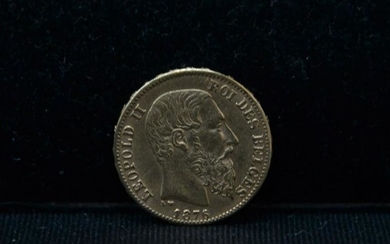 1876 20 FRANC GOLD COIN