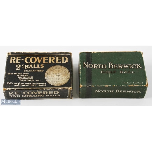 2x Early and Interesting Golf Ball Boxes - North Berwick Gol...