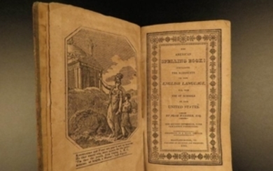 1821 Noah Webster American Spelling Book Speller