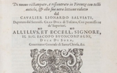 Boccaccio, Giovanni IL DECAMERON, 1594