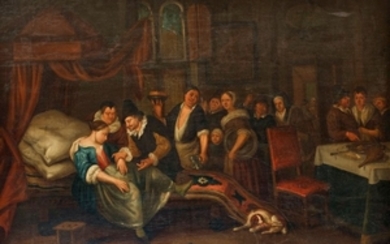 École HOLLANDAISE du XVIIIe siècle, suiveur de Jan…