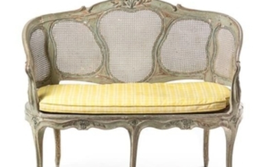 * A Louis XV Painted Settee