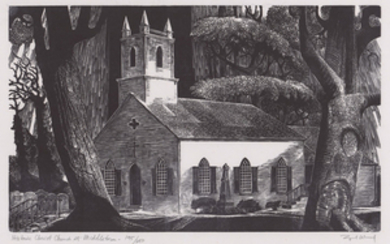 Lynd Wood Engraving [AAA, Christ Church, Religion]