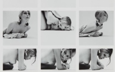 Sam Haskins, Untitled (Contact Sheet for Gill from Five Girls)