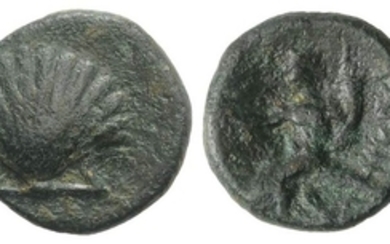 Southern Apulia, Tarentum, c. 275-200 BC. Æ (13mm, 2.28g, 12h)....