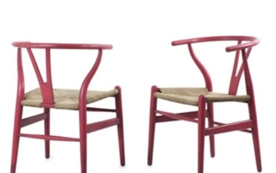 Two 'Y' - 'CH-24' chairs, 1950