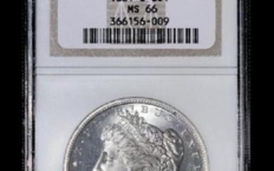 A United States 1881-S Morgan $1 Coin (NGC Graded MS66)
