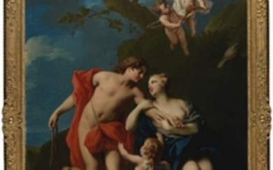 VENUS AND ADONIS, Jacopo Amigoni