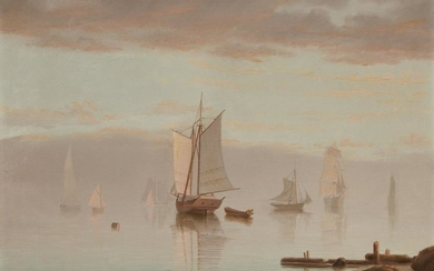 WILLIAM PARTRIDGE BURPEE, (American, 1846-1940), Harbor
