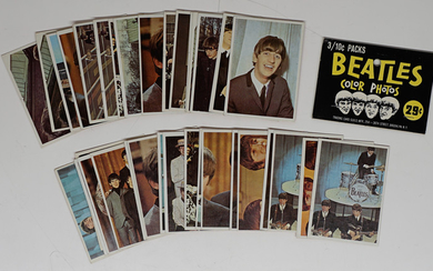 Beatles Color Cards Trading Cards VG-EX/EX (37)